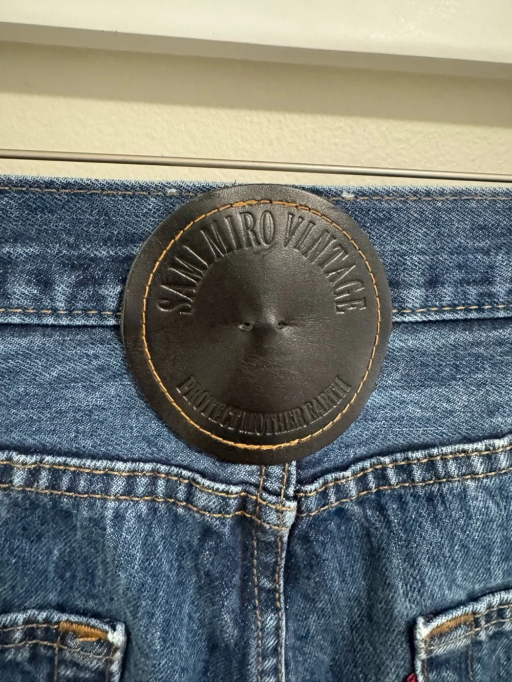 Sami Miro Vintage Repurposed Levi Porterhouse Jeans